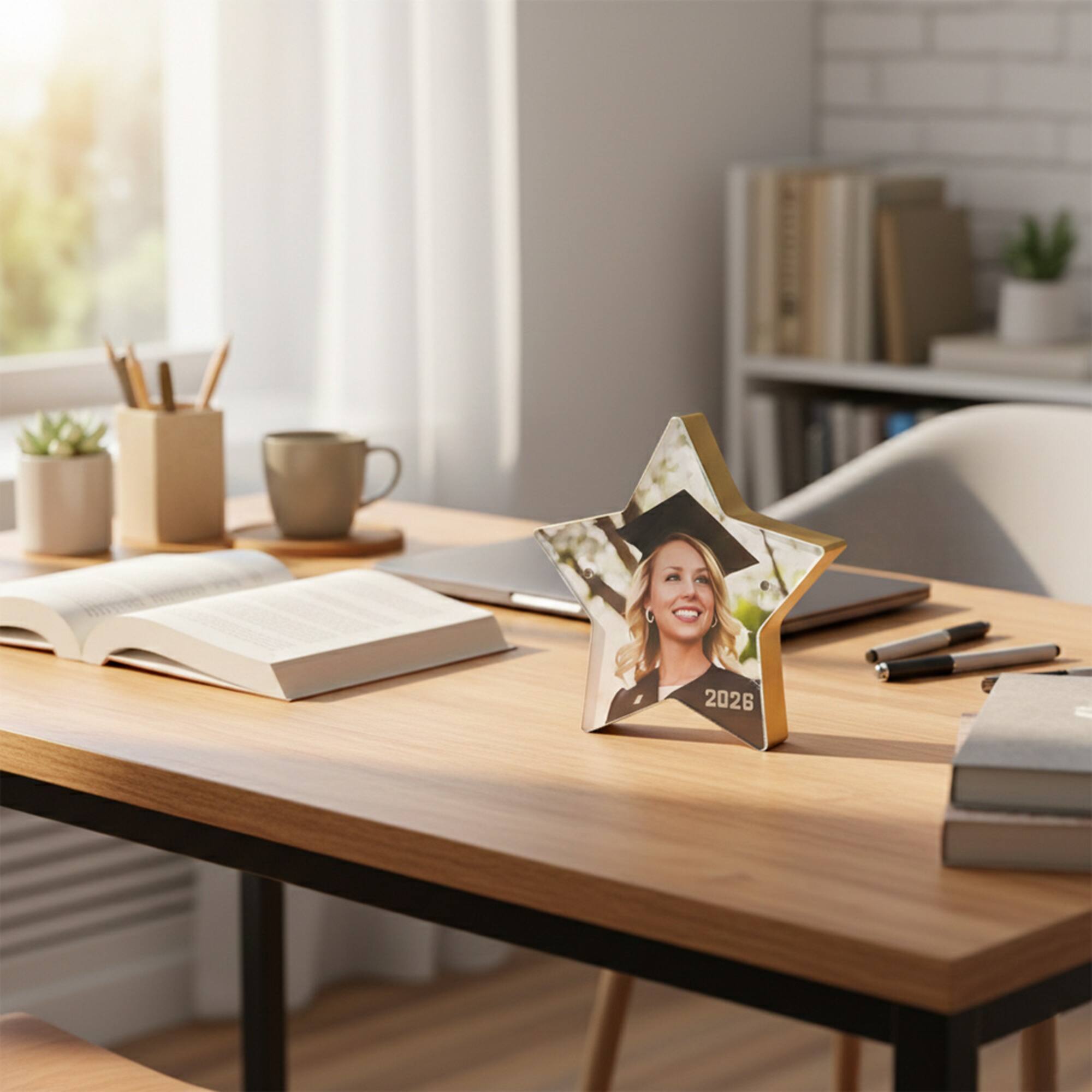 5" x 5" Star Shaped Tabletop Frame, Graduation by Ashland®